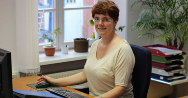 Frau Heidler Sekretariat und Telefonzentrale