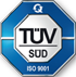 Qualitätsmanagement zertifiziert durch TÜV SÜD